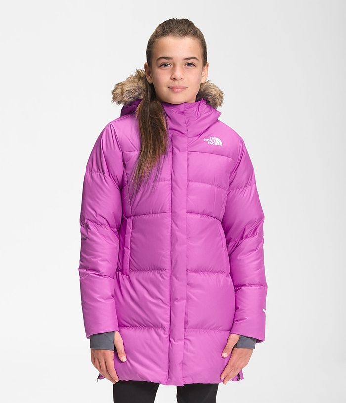 Chaqueta The North Face Niña Dealio Fitted Parka - Colombia MSDPEX907 - Moradas